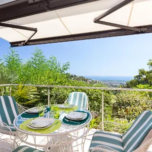 Independant - Beautiful Sea View&peaceful - Near Cannes Mandelieu